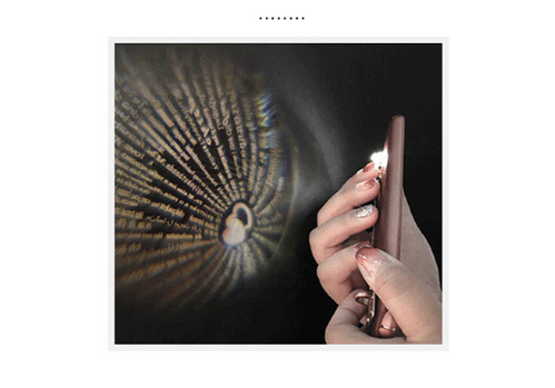 Rockyu 100種言語で愛を伝える ネックレス レディース シルバー925 ハート型ペンダント ピンクゴールド&シルバー