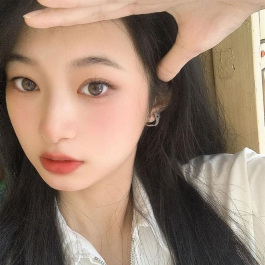 Rockyu ピアス レディース 蛇モチーフ フープタイプ 緑目ジルコニア 金属アレルギー対応 両耳用