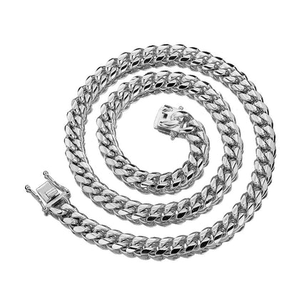 Rockyu 喜平チェーン ネックレス メンズ｜選べる太さ＆長さ シルバー＆ゴールド