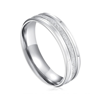 Rockyu ペアステンレスリング シンプルデザイン メンズ＆レディース 自由に組み合わせ可能