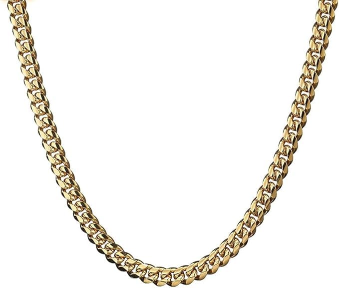 Rockyu 喜平チェーン ネックレス メンズ｜選べる太さ＆長さ シルバー＆ゴールド