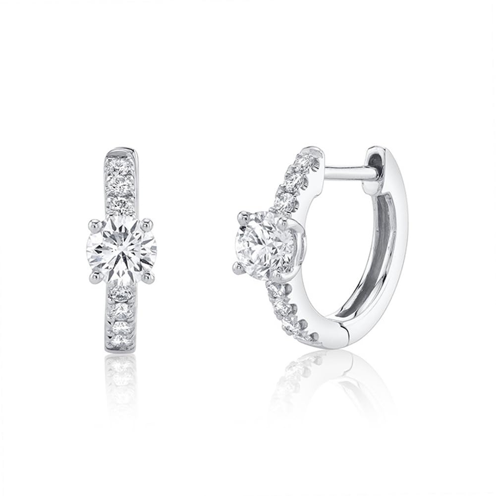 [Rockyu] ピアス レディース ブランド シルバー ゴールド 雫 水滴 円型 ジルコニアリングピアス しずく型 キラキラ czダイヤ フープピアス 小さめ つけっぱなし 銅製 金属アレルギー対応 おしゃれ 誕生日 プレゼント 女性 アクセサリー