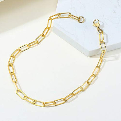 Rockyu ネックレス レディース ゴールド チェーンネックレス ステンレス 太め アレルギー対応