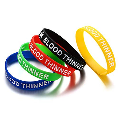 Rockyu シリコンブレスレット マルチカラー 男女兼用 刻印入り おしゃれ アクセサリー