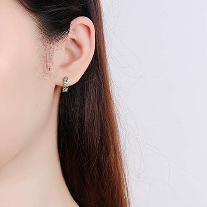 ピアス レディース フープ 小さい シルバー925 銅銭モチーフ