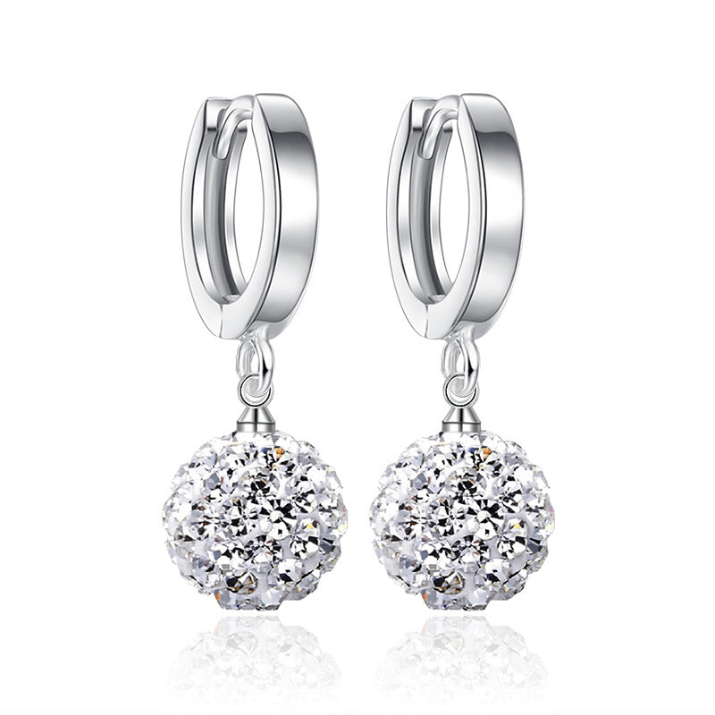 Rockyu パールピアス レディース フープタイプ ゆれる上品デザイン 両耳用