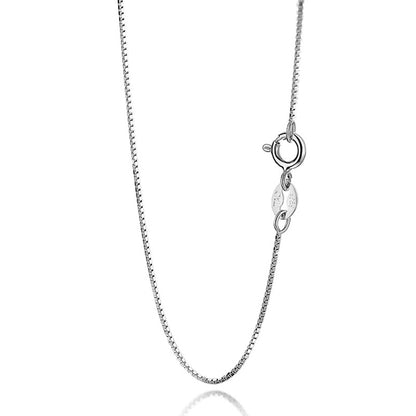 Rockyu ネックレス チェーン シルバー925 ベネチアンチェーン 細め ネックレス レディース メンズ 男女兼用 シルバー