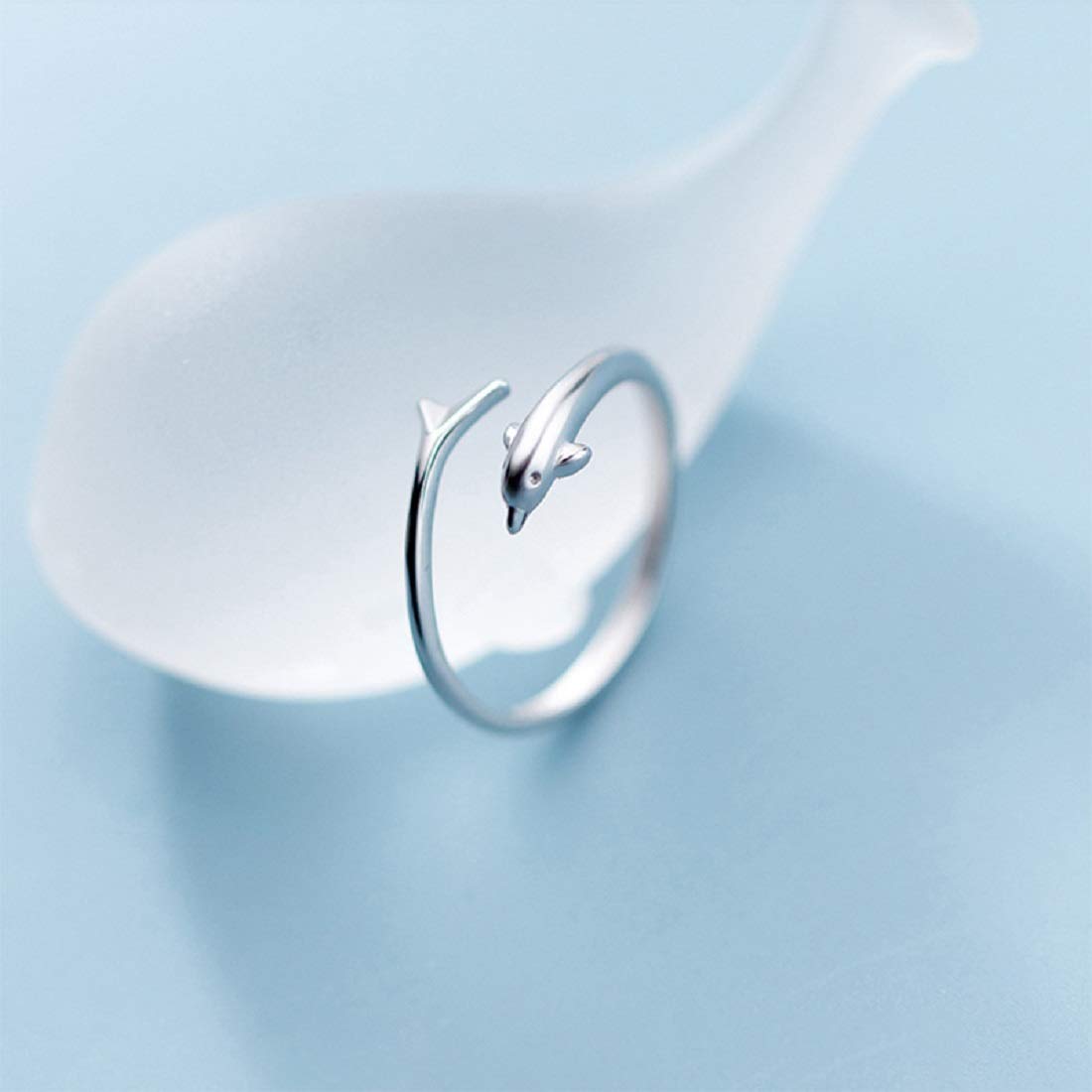 Rockyu シルバー999 アニマル＆ナチュラルリング【選べる3デザイン】