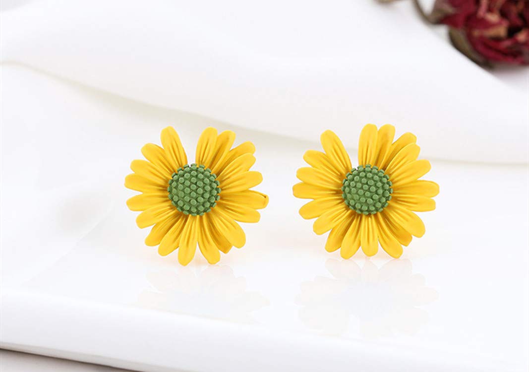 Rockyu ピアス レディース 菊モチーフ 925銀針 金属アレルギー対応 両耳セット