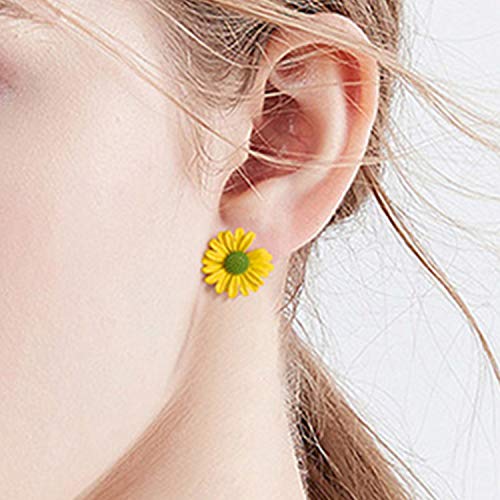 Rockyu ピアス レディース 菊モチーフ 925銀針 金属アレルギー対応 両耳セット