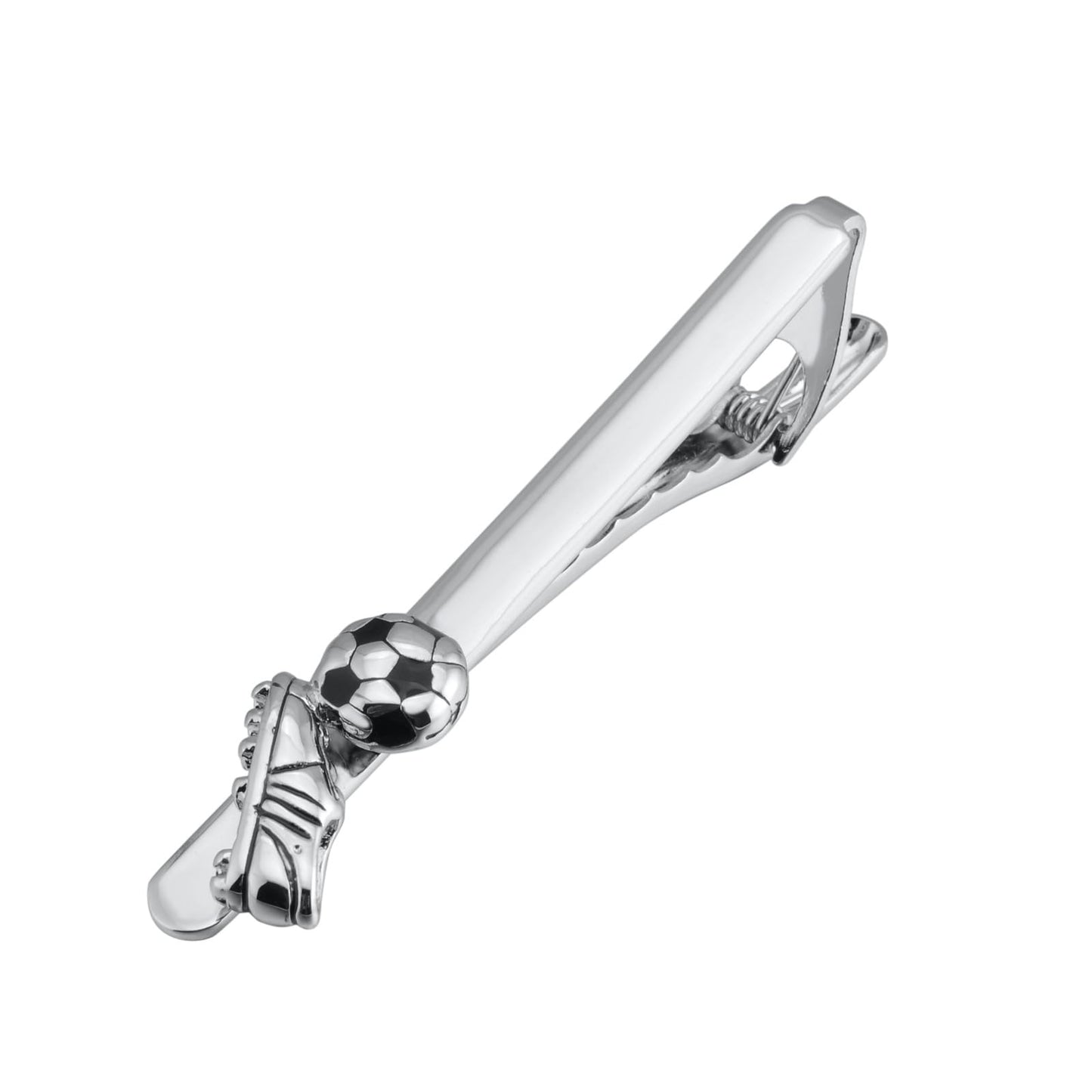 Rockyu サッカーボール カフリンクス＆ネクタイピン＆ピンバッジ 3点セット