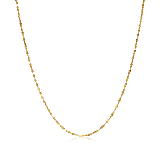 Rockyu ネックレス レディース ゴールド シルバー ステンレス 細チェーン アレルギー対応