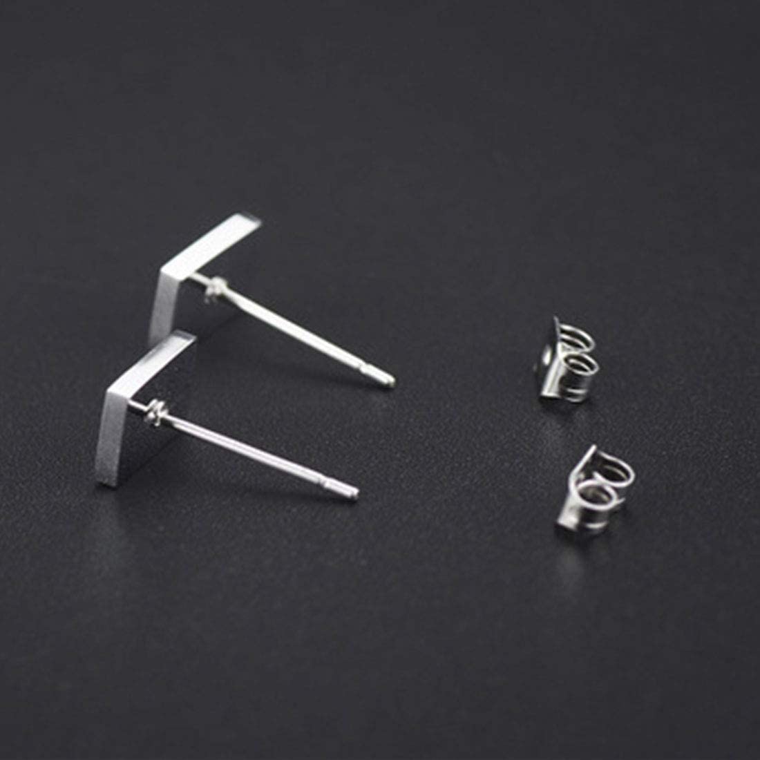 Rockyu ピアス メンズ レディース トランプカード シルバー925 スタッド アクセサリー