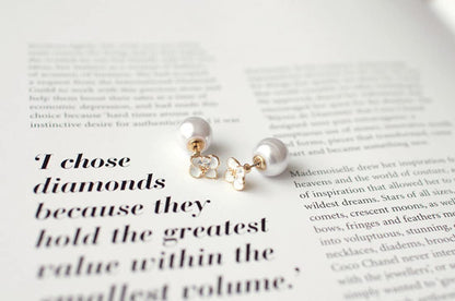 Rockyu ピアス レディース 桜 フラワー 18金仕上げ ピンクゴールド 可愛い 小顔 花モチーフ