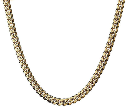 Rockyu 喜平チェーン ネックレス メンズ｜選べる太さ＆長さ シルバー＆ゴールド