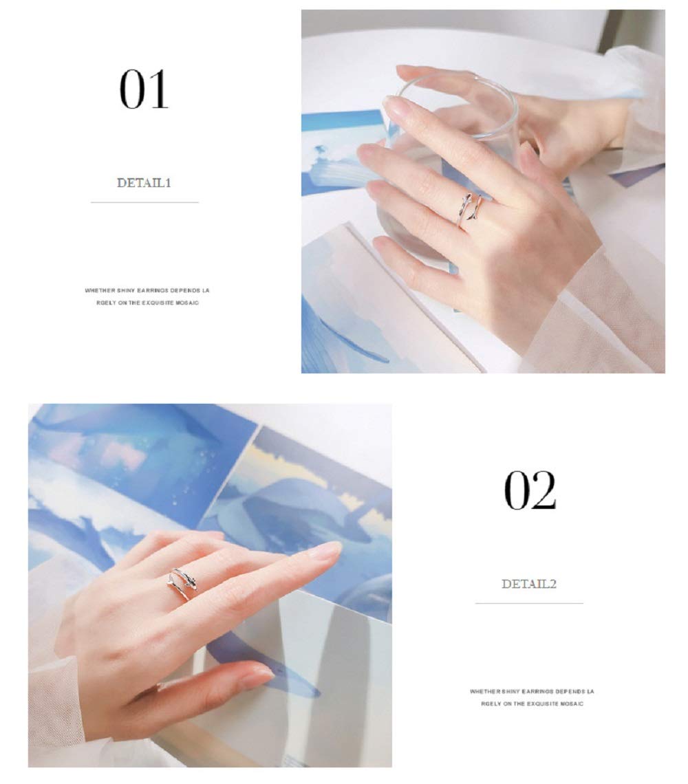 Rockyu シルバー999 アニマル＆ナチュラルリング【選べる3デザイン】