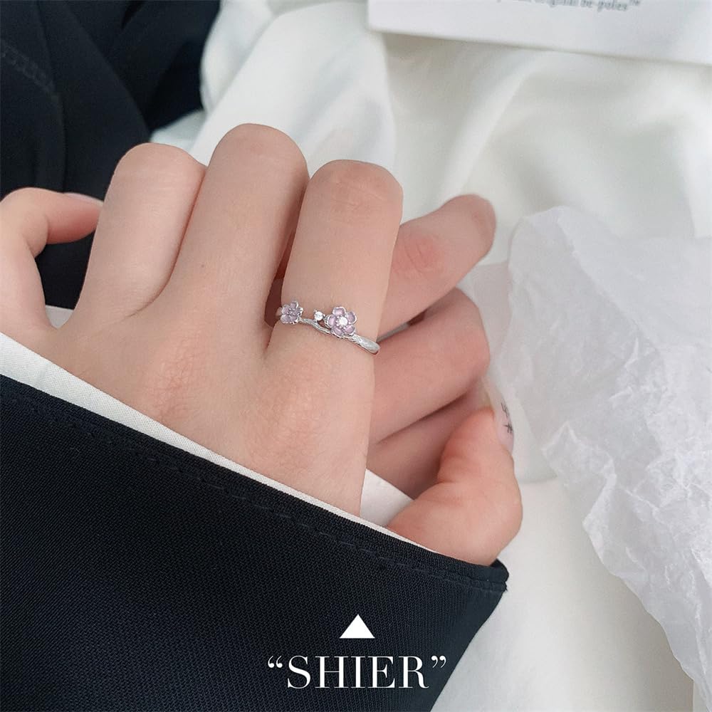 ペアリング カップル 人気 フリーサイズ 2個 セット お洒落 結婚指輪 シルバー925リング 富士山 桜 愛の証 バレンタインデー 恋人の日 プレゼント