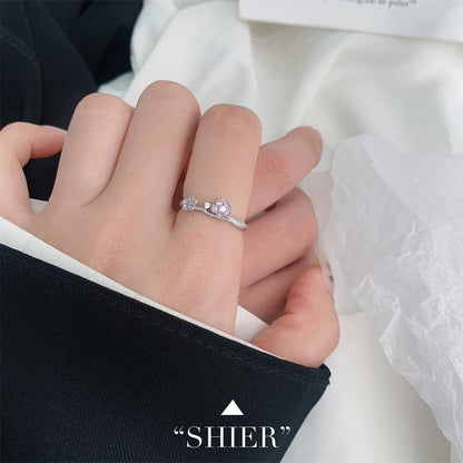 ペアリング カップル 人気 フリーサイズ 2個 セット お洒落 結婚指輪 シルバー925リング 富士山 桜 愛の証 バレンタインデー 恋人の日 プレゼント