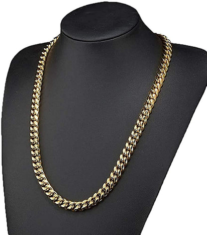 Rockyu 喜平チェーン ネックレス メンズ｜選べる太さ＆長さ シルバー＆ゴールド