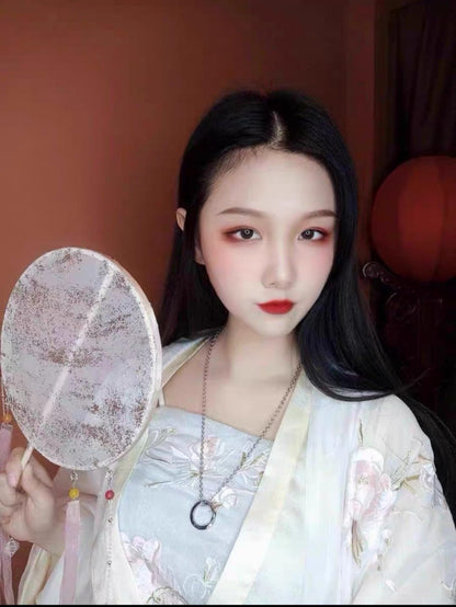 Rockyu ネックレス メンズ シルバー リングホルダーペンダント｜60cm チタンチェーン 指輪風デザイン 男女兼用