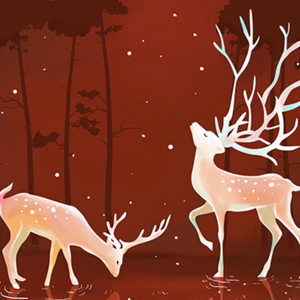 指輪 ペアリング フリーサイズ シルバー925 鹿モチーフ 2個セット