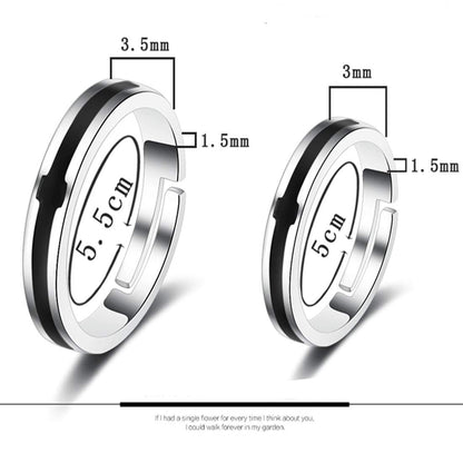 Rockyu ペアリング フリーサイズ 指輪 メンズ 十字架 レディース リング クロス 2個セット シンプル ステンレス 銀色