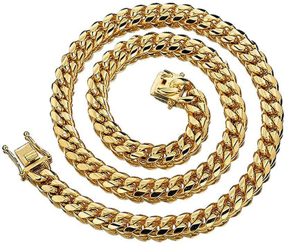 Rockyu 喜平チェーン ネックレス メンズ｜選べる太さ＆長さ シルバー＆ゴールド