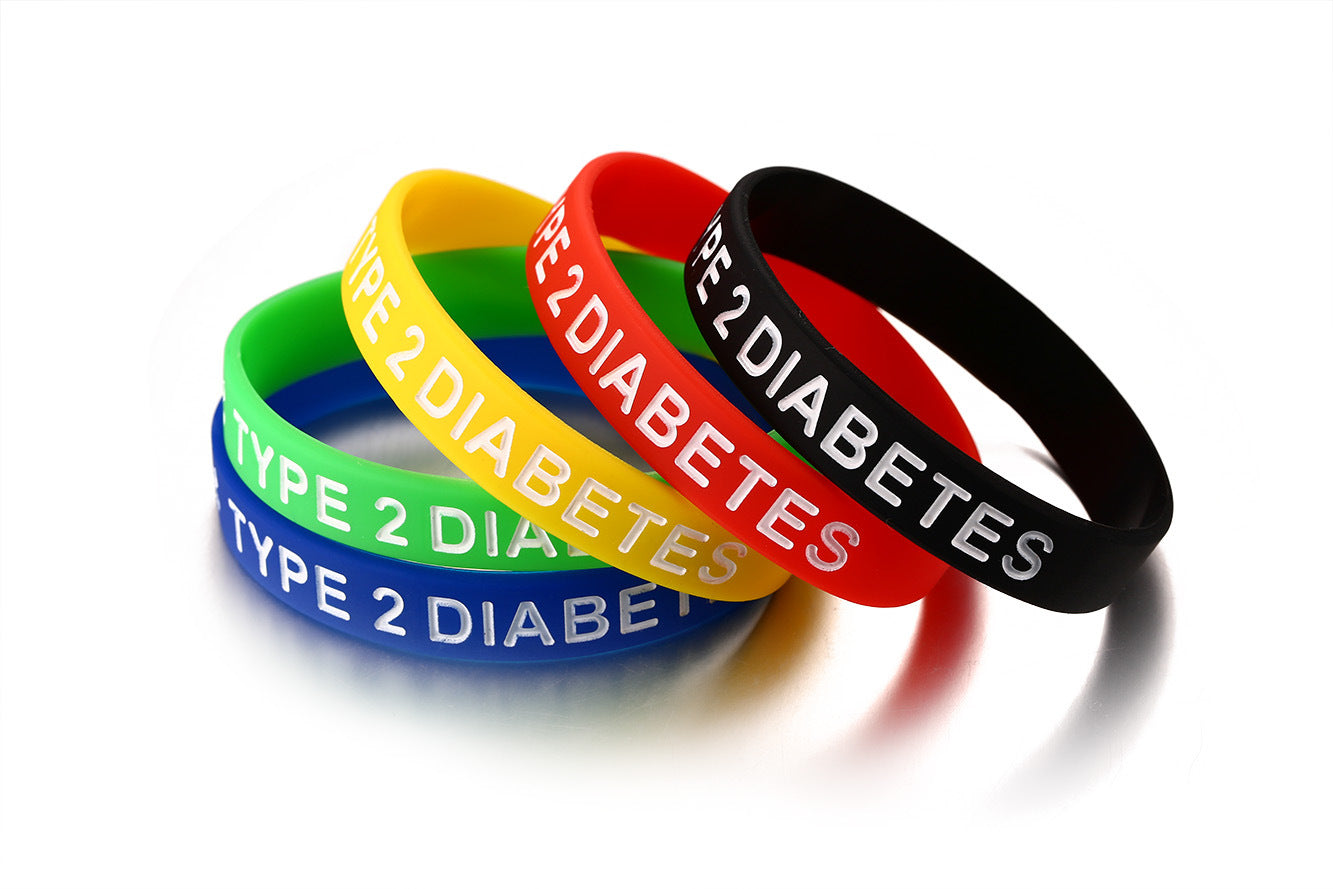 Rockyu シリコンブレスレット マルチカラー 男女兼用 刻印入り おしゃれ アクセサリー