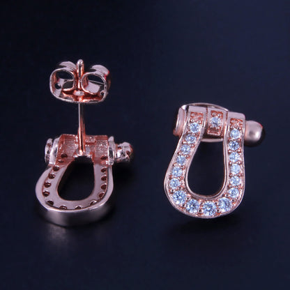 Rockyu ピアス レディース シルバー925 シンプル フープピアス リング 鏡面仕上げ 金属アレルギー対応