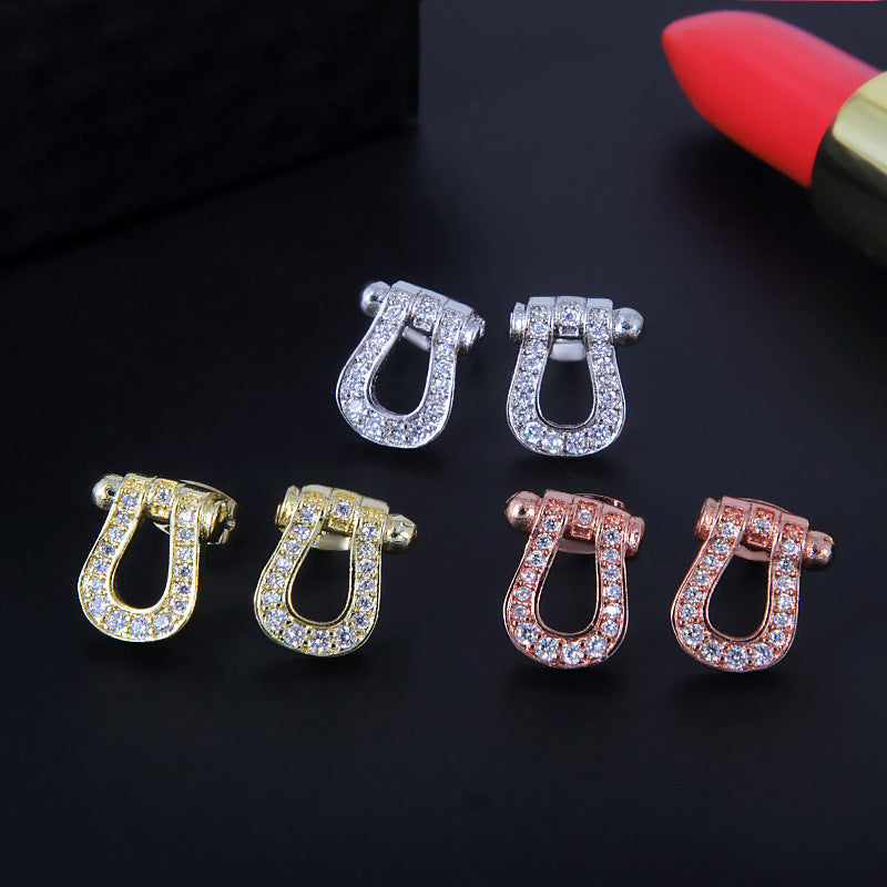 Rockyu ピアス レディース シルバー925 シンプル フープピアス リング 鏡面仕上げ 金属アレルギー対応