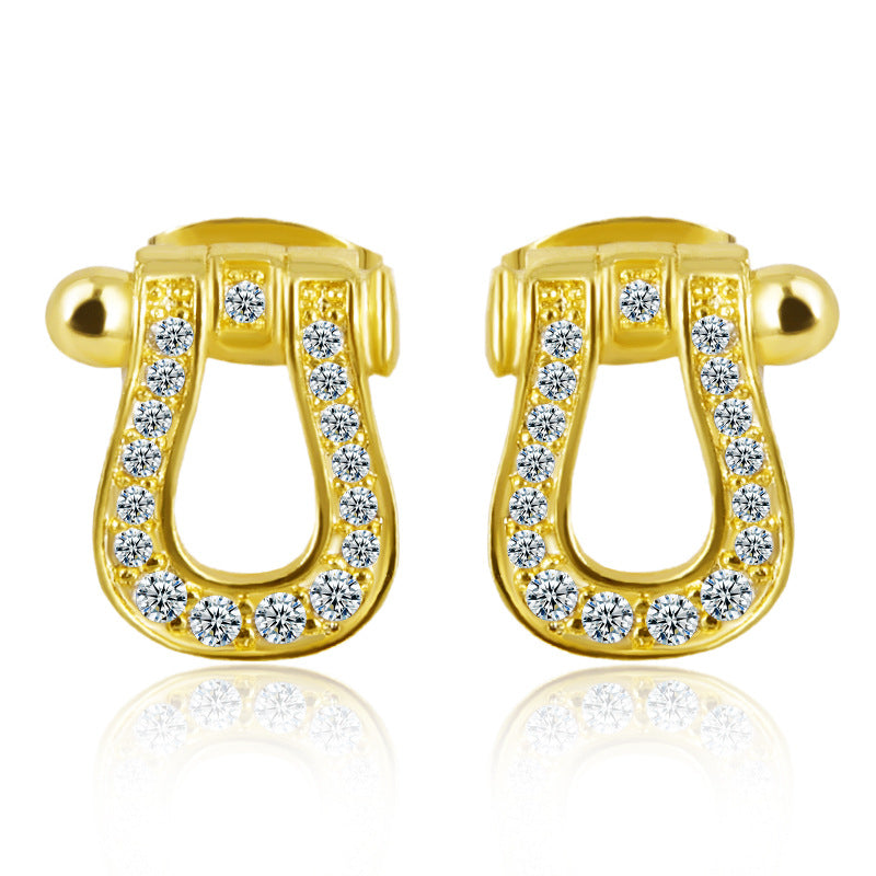 Rockyu ピアス レディース シルバー925 シンプル フープピアス リング 鏡面仕上げ 金属アレルギー対応