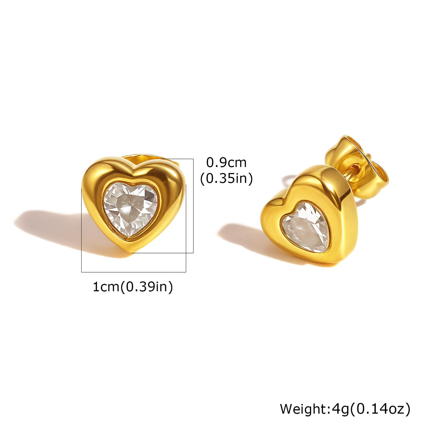 Rockyu レディース ネックレス グリーン ハートペンダント ステンレス鋼 金属アレルギー対応 一粒ジルコニア 記念日 プレゼント