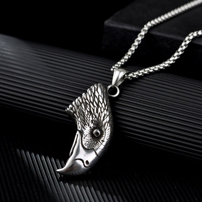 Rockyu メンズ ネックレス ユニークデザイン ステンレス鋼 個性派ペンダント コレクション