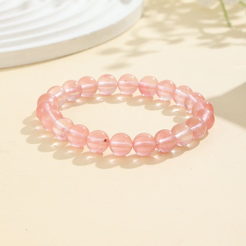 Rockyu ブレスレット レディース 天然石 ビーズブレスレット 瑪瑙 オニキス アンティーク風