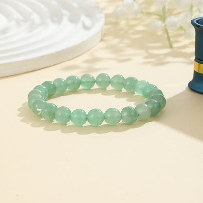 Rockyu ブレスレット レディース 天然石 ビーズブレスレット 瑪瑙 オニキス アンティーク風