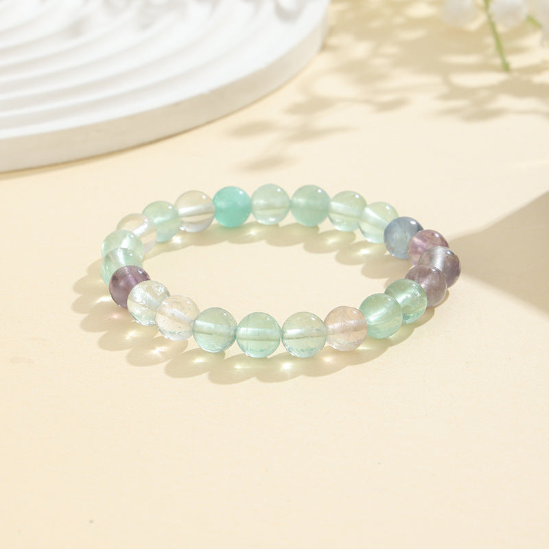 Rockyu ブレスレット レディース 天然石 ビーズブレスレット 瑪瑙 オニキス アンティーク風