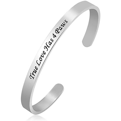 Rockyu ブランド ファッションアクセサリー フリーサイズブレスレット バングル シンプル メンズ レディース ステンレス ハワイアンジュエリー