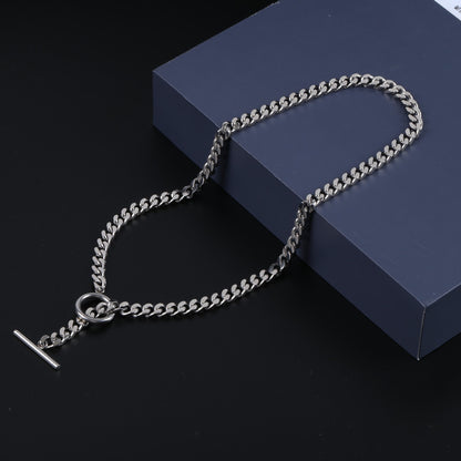 Rockyu ネックレス レディース ゴールド シルバー 喜平チェーン マンテルチョーカー チタン製 アクセサリー