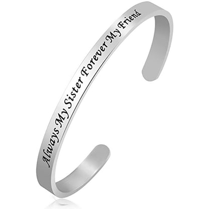 Rockyu ブランド ファッションアクセサリー フリーサイズブレスレット バングル シンプル メンズ レディース ステンレス ハワイアンジュエリー