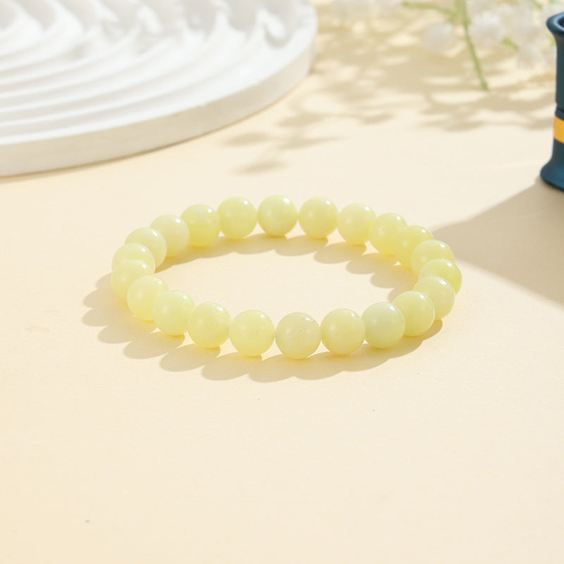 Rockyu ブレスレット レディース 天然石 ビーズブレスレット 瑪瑙 オニキス アンティーク風