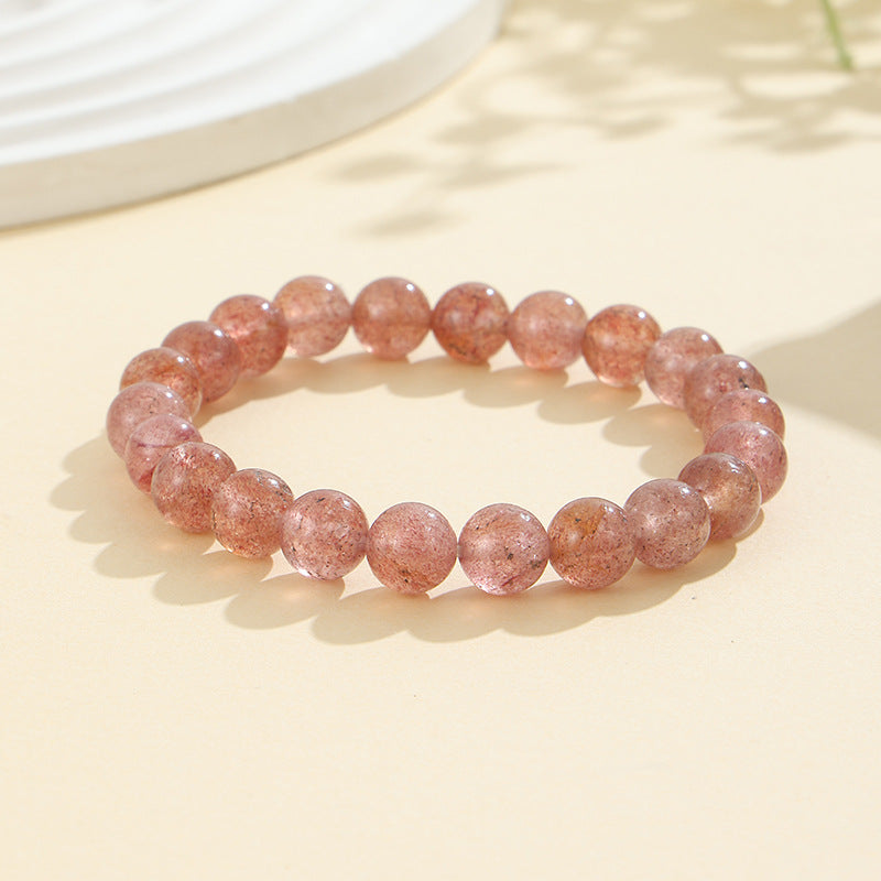 Rockyu ブレスレット レディース 天然石 ビーズブレスレット 瑪瑙 オニキス アンティーク風