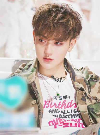 Rockyu ネックレス メンズ レディース シルバー ロープチェーン 50cm+5cm ハートネックレス グリーン/ブルー/レッド/イエロー/ホワイト チタン 金属アレルギー対応 ペンダント アクセサリー