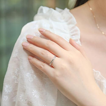 Rockyu タングステンリング シルバー 鏡面仕上げ 3mm〜6mm 甲丸 指輪 ユニセックス