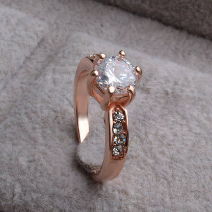 ハワイアンジュエリー リング レディース 18金ピンクゴールド ジルコニアの輝きが美しい上品な指輪